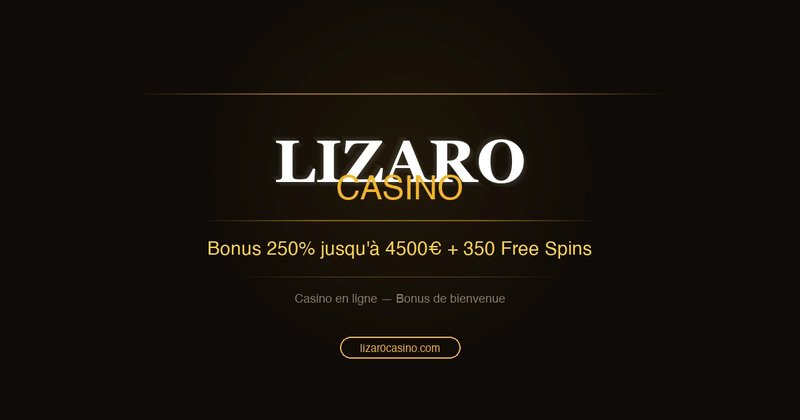 Lizaro online casino, casino lizaro